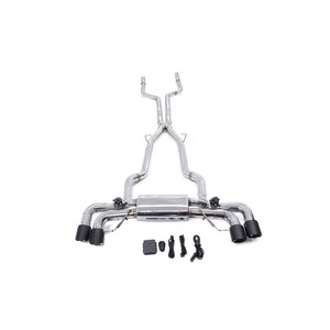 Sistema di scarico OUCHI per BMW M550i G30 4.4T in acciaio inossidabile marmitta Catback con valvola Catback accessori auto - Product Image 1