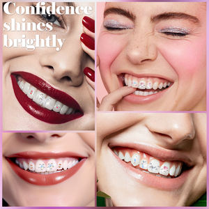 Collezione di Gemme Dentali Stile Boho e Indie - Cristalli Unici, Fogli d'Oro e Motivi Naturali per Sorrisi Espressivi - Product Image 6