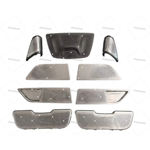 Copertura dell'altoparlante della porta posteriore anteriore di alta qualità della copertura dell'altoparlante della luce ambientale luminosa Audio per la copertura della serie BMW 7 G11 G12 - Product Image 1