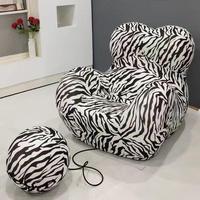 Canapé individuel confortable de style italien, design de luxe décontracté, idéal pour la détente, expédition compressée