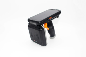 Считыватель <span class=keywords><strong>RFID</strong></span>-меток Smart Ring R6100 <span class=keywords><strong>UHF</strong></span>, портативный, из АБС-пластика, с ОС <span class=keywords><strong>Android</strong></span> 10, аккумулятор 8500 мАч, для производства и библиотек - Product Image 3