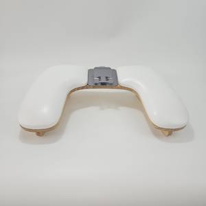 Repose-main ergonomique en forme de U en cuir PU et éponge avec support de téléphone pour <span class=keywords><strong>manucure</strong></span>, base en bois, pour salon - Product Image 3