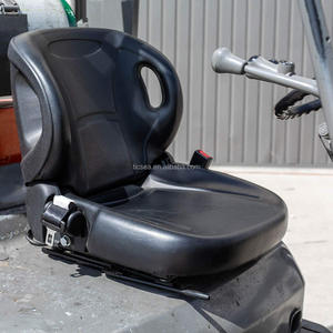 Piezas de carretilla elevadora eléctrica Toyota, montaje de asiento de carretilla elevadora con cinturón de seguridad para Toyota 7FB15-30 Nichiyu, OEM 611072 - Product Image 6
