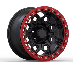 Oferta Especial: Nuevas Llantas de Aleación Forjadas Beadlock en Bronce Rojo de 17, 18, 19, 20 Pulgadas, 6x139.7, 5x127, 25mm, Mejora de Mercado Posventa, Ligeras y de Alto Rendimiento - Product Image 2