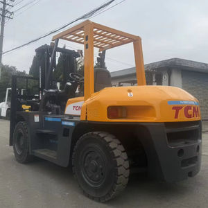 Used Diesel Forklift Truck TCM KOMATSU FD70 2.5/3/5/7/10 TON Counterbalance Forklift Japanese Original ISUZU Engine <b>Side</b> Shift - Product Image 1
