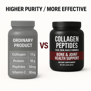 Poudre de peptides de collagène marin hydrolysé complexe avec biotine pour adultes – Formule amincissante et bienfaits beauté pour la croissance des cheveux et la peau - Product Image 3