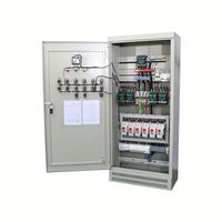 Commutateur de transfert automatique double alimentation industriel OEM, armoire de distribution d'énergie triphasée MCCB, appareillage de commutation IP54 200A