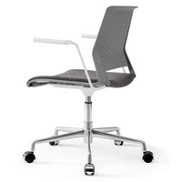 Chaise de bureau moderne avec siège en mousse confortable, chaises de salle de réunion, chaises de réunion vertes pour bureau et maison