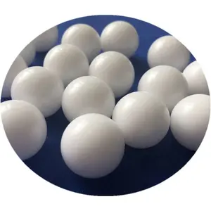 Bolas de plástico de alto desempenho PTFE naturais de fábrica 5,9 mm 6 mm 6,1 mm 6,3 mm 6,35 mm