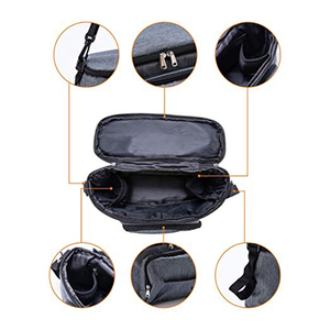 Sac de maternité portable de voyage en gros, sac à langer, sac de rangement universel imperméable pour poussette de bébé - Product Image 4