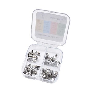 100 pièces/boîte Kit de bandes de matrice en métal <span class=keywords><strong>dentaire</strong></span> 3.5-6.5mm bandes de matrice en acier inoxydable Autoclavablel outils de restauration des dents pour Ortho - Product Image 3