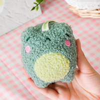 Peluche grenouille en coton personnalisée en gros, adorable animal en peluche rembourré de PP pour enfants, porte-clés en peluche douce de haute qualité