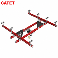 Grue monorail suspendue combinée légère et flexible de 2000 kg, structure en acier avec certification CE ISO pour grue de levage d'atelier