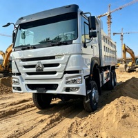 Новый самосвал Sinotruk Howo 4x2, дизельный, для тяжелых горнодобывающих работ, 10-колесный, Евро-2, двигатель Weichai, левый руль, задняя камера, 31-40 тонн