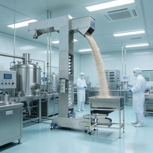 Vertical Packaging Line <strong>Feeder</strong> Z Type Bucket Elevator Conveyor for Automatic Pouch Packing Machine - Product Image 4