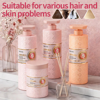 Ensemble Shampoing, Après-Shampoing et Gel Douche Anti-Pelliculaire à la Kératine OEM ODM – Soin Capillaire Lissant, Volumisant et Nourrissant