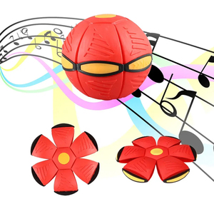 All'ingrosso outdoor <span class=keywords><strong>magic</strong></span> <span class=keywords><strong>UFO</strong></span> Elastic Step 3/6 luci Spinner deformation venting flying ball - Product Image 2