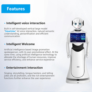 Robot de Servicio Inteligente con IA, Interacción Semántica por Voz, Navegación Automática, Robot Guía para Exposiciones, para Salas Gubernamentales, Salas de Exposición y Oficinas - Product Image 3
