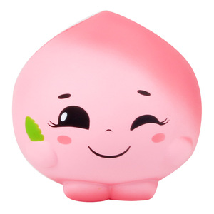 Pu Foam Peach <b>Squishy</b> Toy 2 To 4 Years Unisex Fidget Toy - Product Image 1