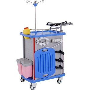 ORP601-ET Medisch Ziekenhuis Meubilair Medische <span class=keywords><strong>Trolley</strong></span> Voor Ziekenhuisgebruik Geneeskunde <span class=keywords><strong>Trolley</strong></span> Kar Ziekenhuis Abs Noodtrolley - Product Image 3