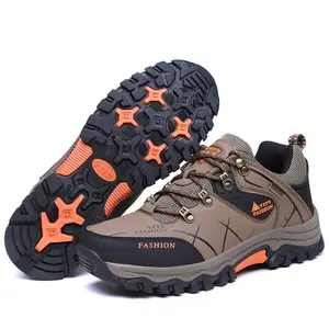 Men Soft Bottom Waterproof Slip Resistant Casual Shoes Travel Sport Sneakers Comfortable Durable Hiking Shoes In Large Size