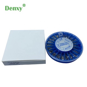 <span class=keywords><strong>Denxy</strong></span> dentale placcato oro in acciaio inox endodontico vite Post 240 pezzi e 2 chiavi materiali dentali per dentista strumento odontoiatrico - Product Image 6
