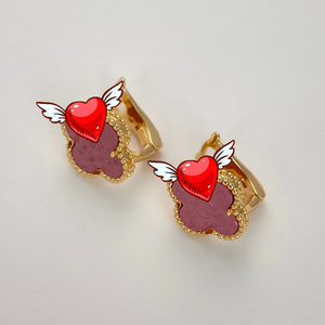 Pendientes de Plata de Ley S925 Originales, Chapados en <span class=keywords><strong>Oro</strong></span> de 18K, con Diseño de Trébol de Cuatro Hojas, <span class=keywords><strong>Clip</strong></span> para Oreja, Se Puede Solicitar el Catálogo de Van Cleef al Vendedor - Product Image 6