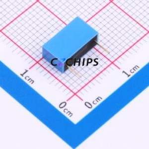 2.54-1P CJPB-L DIP Switch Through hole Component (THT) Switch Flat Toggle, Raised Type Single Pole Single Throw 1 PC Pin - Product Image 2