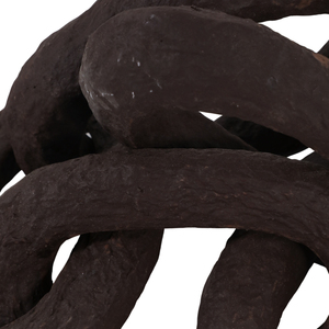 Scultura decorativa a catena, ornamento moderno per soggiorno, ufficio, decorazione per la casa, pezzo d'arte contemporanea - Product Image 6
