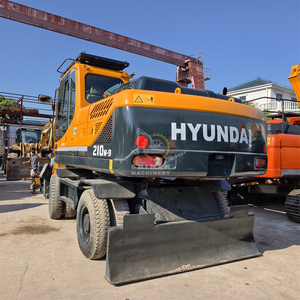 Excavadora de Ruedas HYUNDAI Usada de Alta Calidad 210W-9, Excavadora de Minería Usada HYUNDAI R210W 210W-9 210W-7 en Stock - Product Image 3