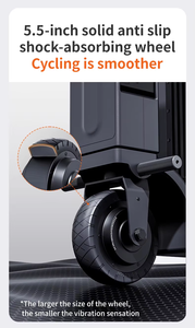 Mgb điện Skateboard hành lý thông minh rideable Carry-on vali với xoay bánh xe nhẹ Vali - Product Image 6