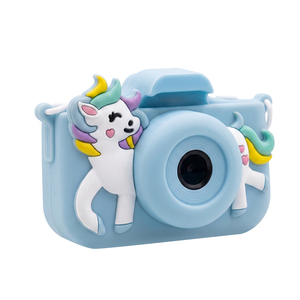 Appareil‑photo jouet numérique enfant double objectif, écran IPS 2,0", <span class=keywords><strong>vidéo</strong></span> 4K HD, zoom 4X, Type‑<span class=keywords><strong>C</strong></span>, carte TF jusqu'à 32 Go - Product Image 2