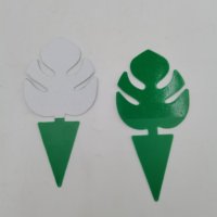 Pièges collants jetables en forme de feuille de Monstera, jaunes et noirs, solides et imperméables, puissants pour la lutte contre les fourmis et la protection du périmètre de la maison