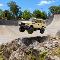 Voiture télécommandée tout-terrain RC Rock Crawler SUV 4x4 avec barre de toit et snorkel, homologuée EN71 CE, pour adultes