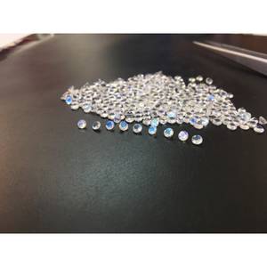 Piedra Lunar Arcoíris Natural de 6 mm, 0.75 Ct, Calidad AAA, Corte Brillante Redondo, Gema para Joyería - Product Image 6