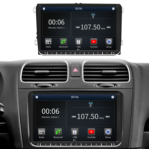 LELV Linux pour VW Golf GTI <span class=keywords><strong>R</strong></span>/Golf Plus/Passat Sportback Tableau de bord IPS Lecteur multimédia autoradio sans fil Carplay Android Auto - Product Image 1