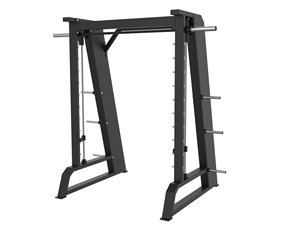 Machine Smith Commerciale avec Barre de Traction, Cage Smith Robuste avec Supports pour Disques de <span class=keywords><strong>Poids</strong></span>, Équipement de <span class=keywords><strong>Musculation</strong></span> pour Salle de Sport - Product Image 1