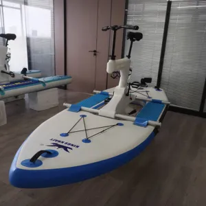 2023 The most popular good quality water pedal bike inflatable sup board stand up paddle board