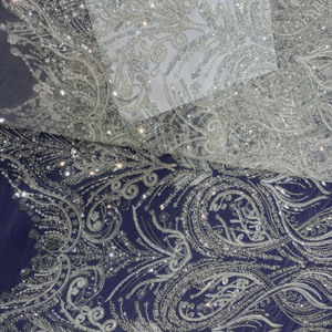 Đầm Cưới Cô Dâu Màu Trắng Thiết Kế Mới Lộng Lẫy ĐầM Dạ HộI Đính Kim Sa Pha Lê Thêu Lưới - Product Image 4