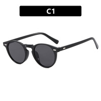 2025 unisexe rétro Simple mode lunettes de soleil avec lentilles UV400 à la mode nouvelle version petit riz goujon cadre