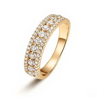 Bague en argent sterling S925 OAHLAN, sertie de moissanite, avec un setting luxueux, pour femmes, cadeau de fiançailles ou de mariage