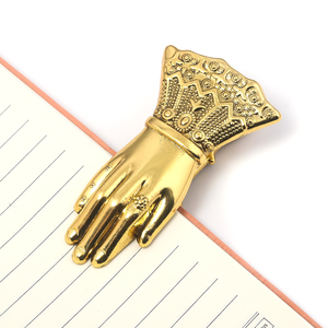 恋人を読む男性のための新しいデザインビンテージハンドブッククリップ女性クリップクランプブックマーク - Product Image 6