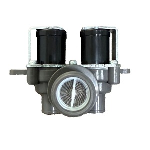 Valve d'entrée universelle à double robinet Stol 220V 50Hz pour pièces d'alimentation en eau de machine à laver - Product Image 1