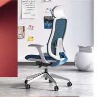 Chaises de bureau KOHO en maille avec cadre PA +GF et appui-tête, chaise en maille pour réunions, formations et ordinateur, fournisseur pour les espaces de travail d'entreprise