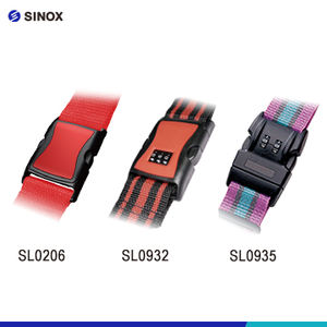 Chinese Made High Quality Travel Buckle With Lock Combo Lock Adjustable Luggage Strap Locks - Product Image 1