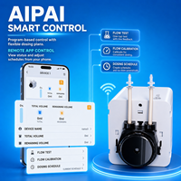 Doseur WiFi AIPAI pour aquarium, pompe péristaltique silencieuse, contrôle par application, distributeur programmable de suppléments liquides pour réservoirs de récif
