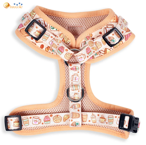 Conjunto de Arnés y Correa para Perro Personalizado de Lujo Ajustable, Arnés para Perro con Sublimación Personalizada, Arnés para Perro con Estampado de Moda - Product Image 2