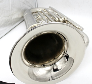 <span class=keywords><strong>Tuba</strong></span> à 3 pistons plaquée nickel Eastern Music - Product Image 5