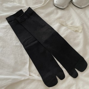 <span class=keywords><strong>Chaussettes</strong></span> fines WJN anti-bactériennes et antidérapantes à deux orteils pour femmes, mi-mollet, respirantes, style japonais, couleur unie, tricotées, pour usage quotidien estival - Product Image 5