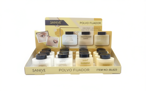 Polvo Fijador de Maquillaje Saniye Mineral Translúcido Mate para Todo Tipo de Piel Artículo Bl623 - Product Image 1